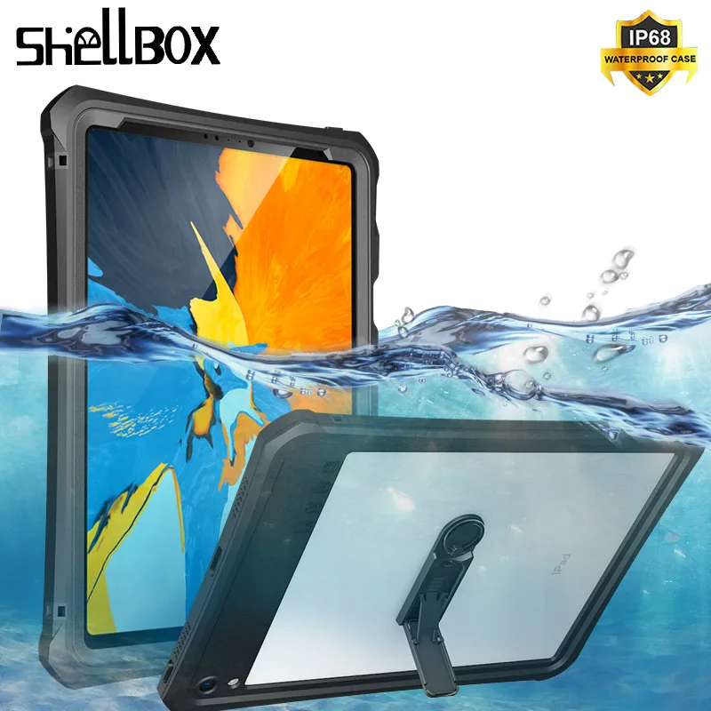 Shellbox IP68K водонепроницаемый чехол для Apple iPad Pro 11 подводной съемки 3 м ударопрочный