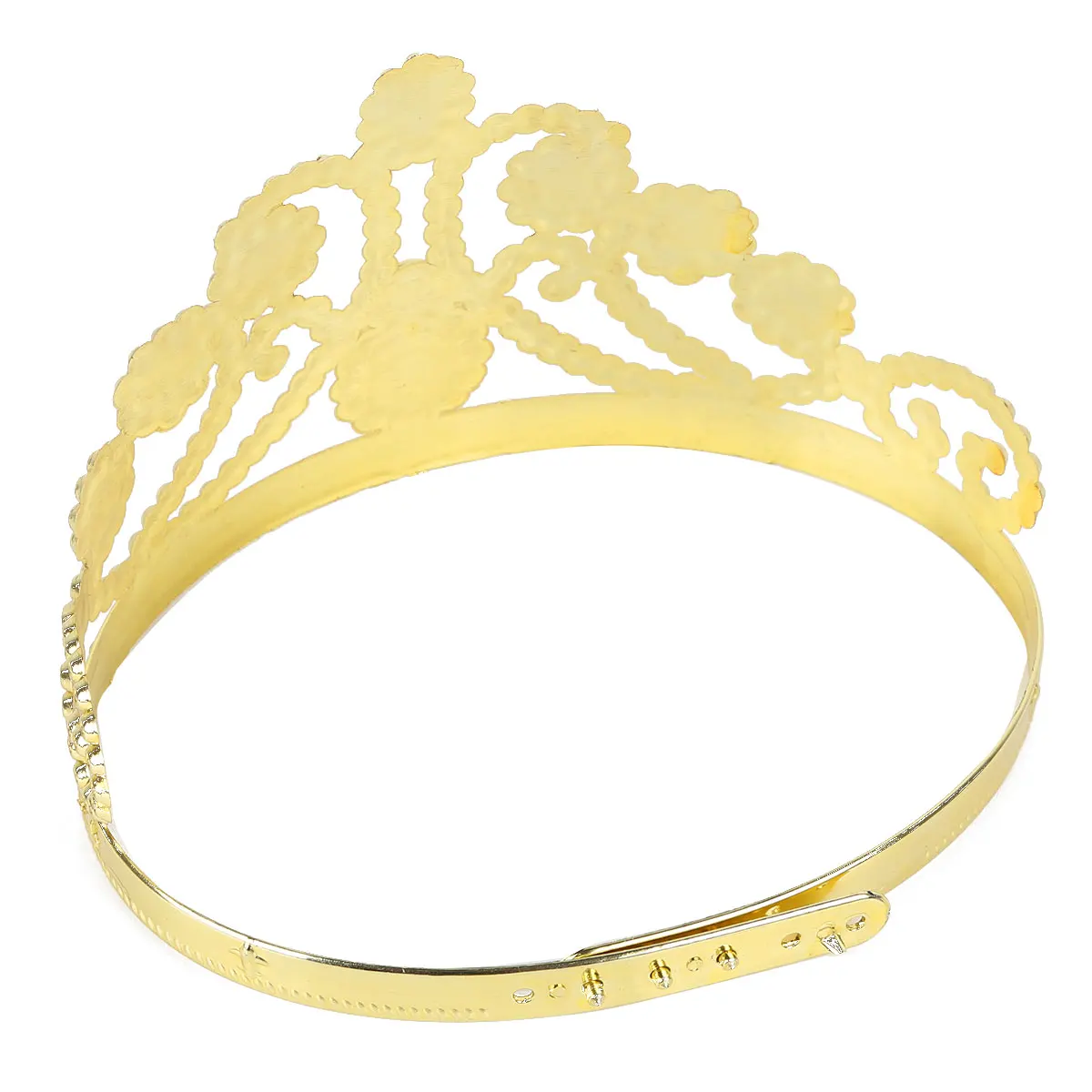 4 шт. Королевский Король Королева короны регулируемые пластиковые украшения для