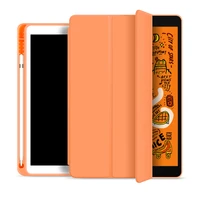 for ipad 9 7 2017 2018 case with pencil holder cover for ipad a1822 a1823 a1893 a1954 10 2 pro 11 12 9 2020 air 3 10 5 case capa