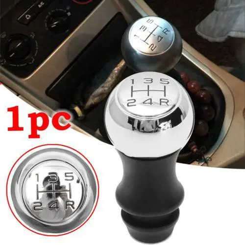 Ручка переключения передач 5 скоростей Chrome MT для Peugeot 106 206 207 306 307 407 408