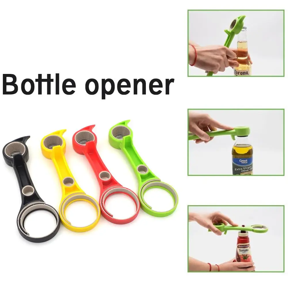 Новинка 1 шт. в партии 6 мульти Функция Открыватель бутылок и банок баночка для