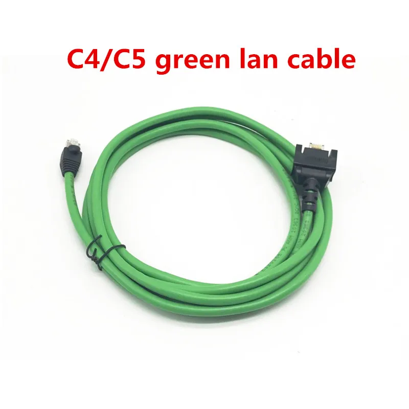 MB STAR C4 C5 Lan кабель аксессуар адаптер MB SD Compact C4 сканер хорошего качества Зеленые кабели диагностического инструмента