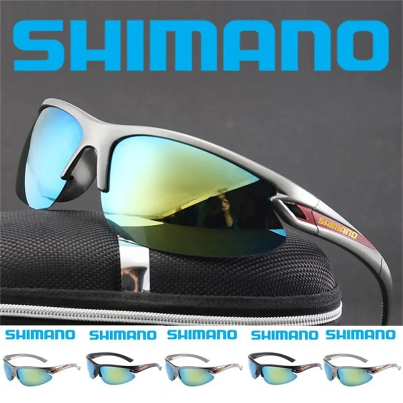 

2021 NEW Shimano Fashion Sunglasses Men's Glasses Bike Bicycle Sunglasses Chameleon Outdoor Sport Cycling Car Driving Glasses