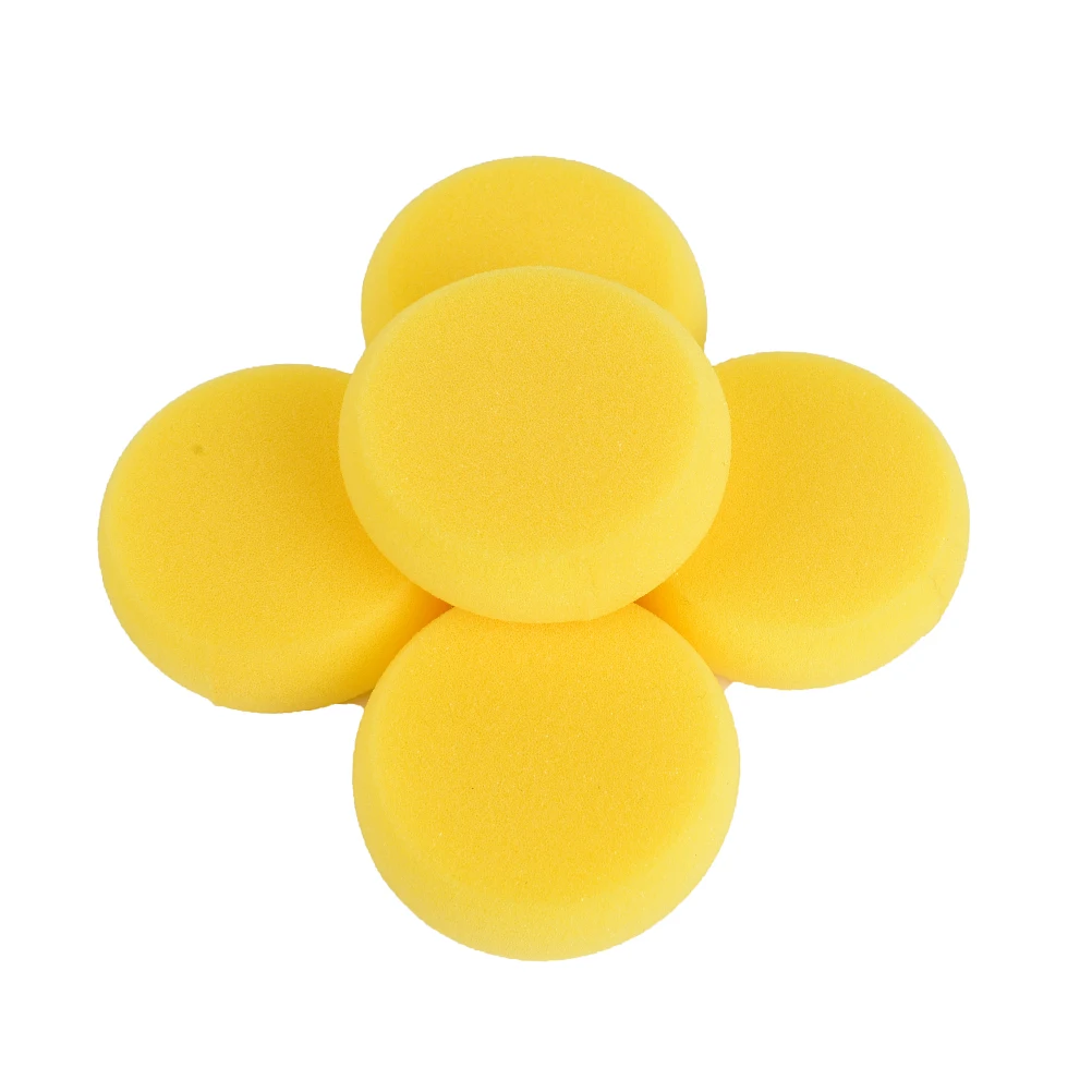 

5pcs/lot Kids Round Painting Sponge For Art Drawing Craft Clay Pottery Sculpture Cleaning Tool Painting Graffiti Sponge ZMONH