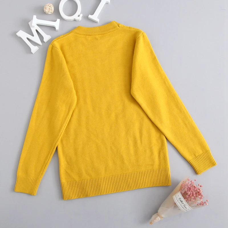 Новая одежда на возраст от 2 до 7 лет вязаный свитер для маленьких мальчиков и