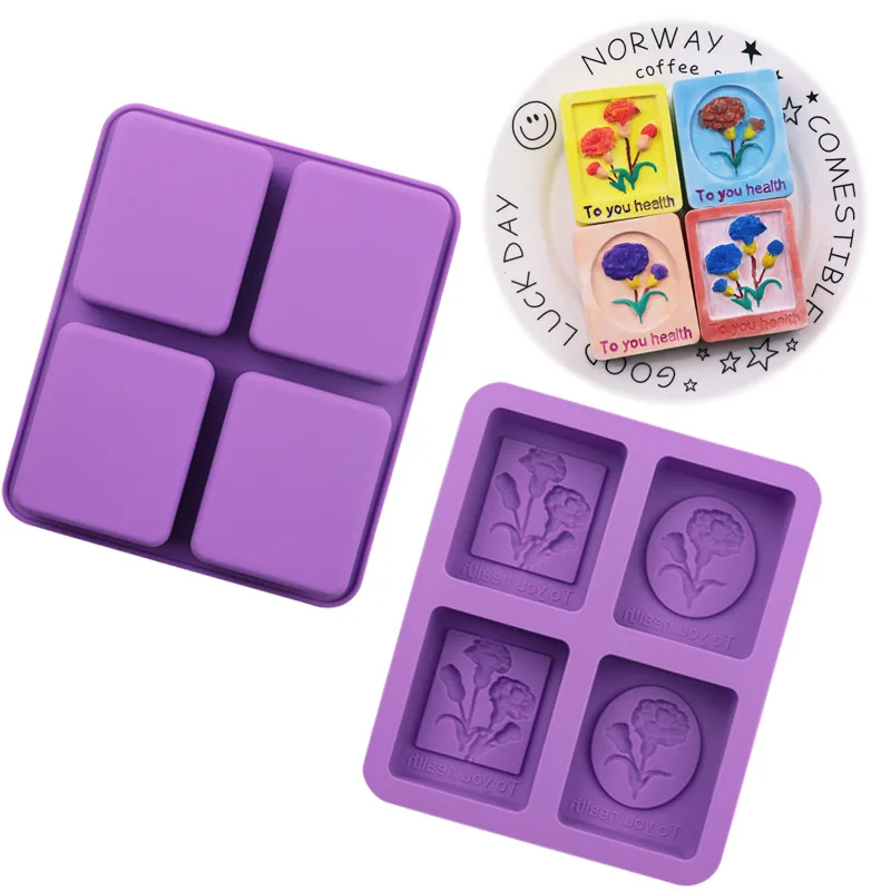 Силиконовые формы для выпечки 4 отверстия|Формы тортов| |