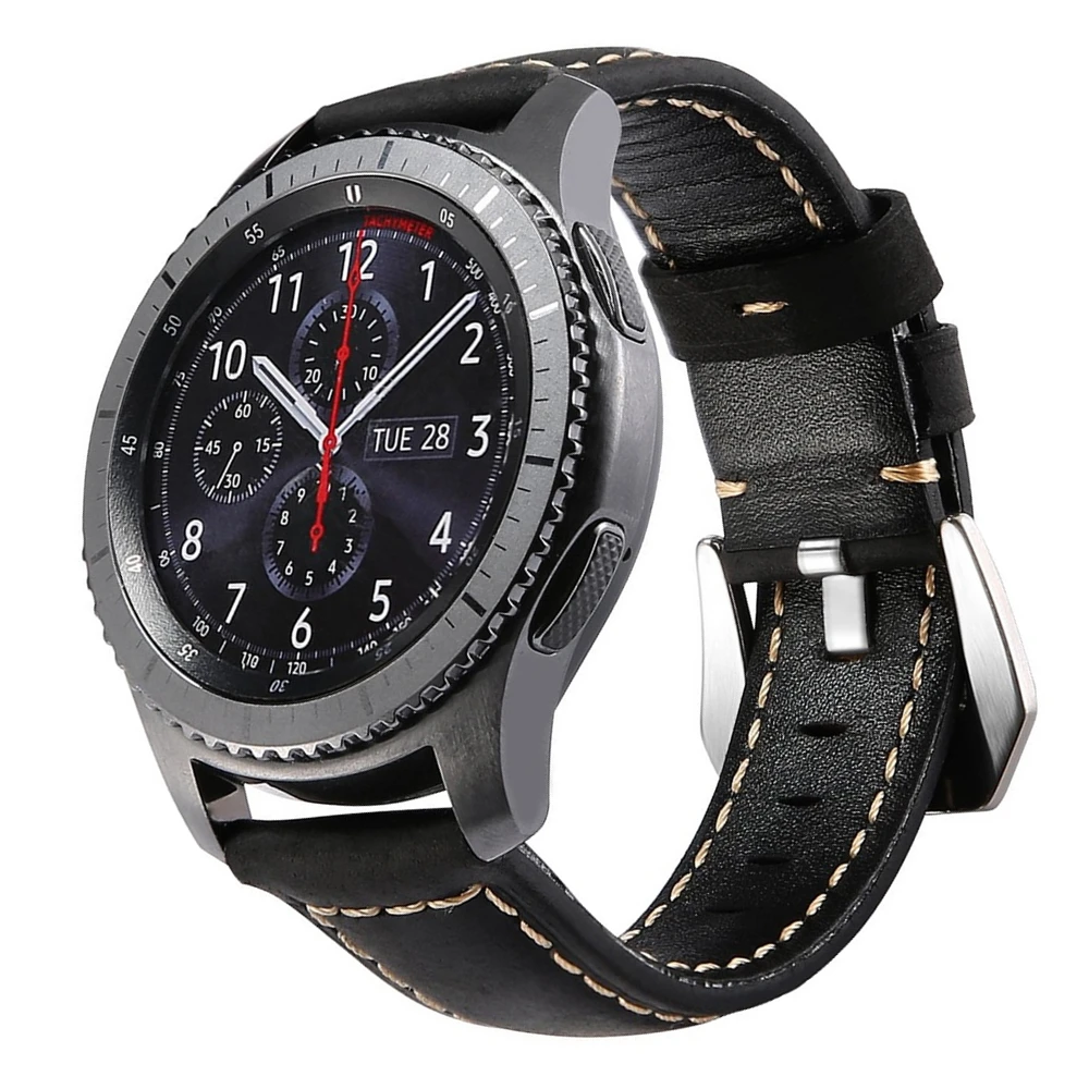 

Ремешок для Samsung Galaxy watch Active 2 46 мм/42 мм Gear S3 Frontier band 20 мм 22 мм Huawei watch 2 gt