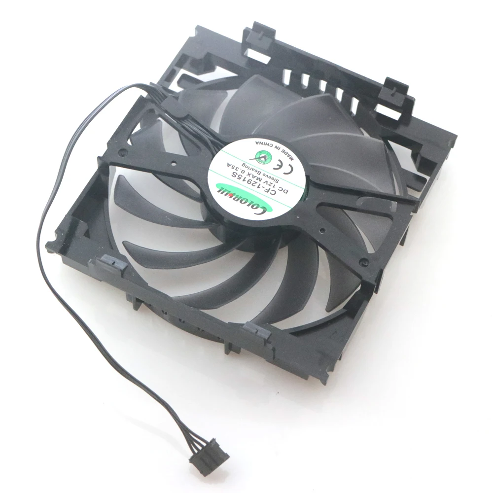3pcs/lot CF-12915S DC12V 0.35A 85mm VGA Fan For INNO3D GTX770 780 780ti Graphics Card Cooling | Компьютеры и офис