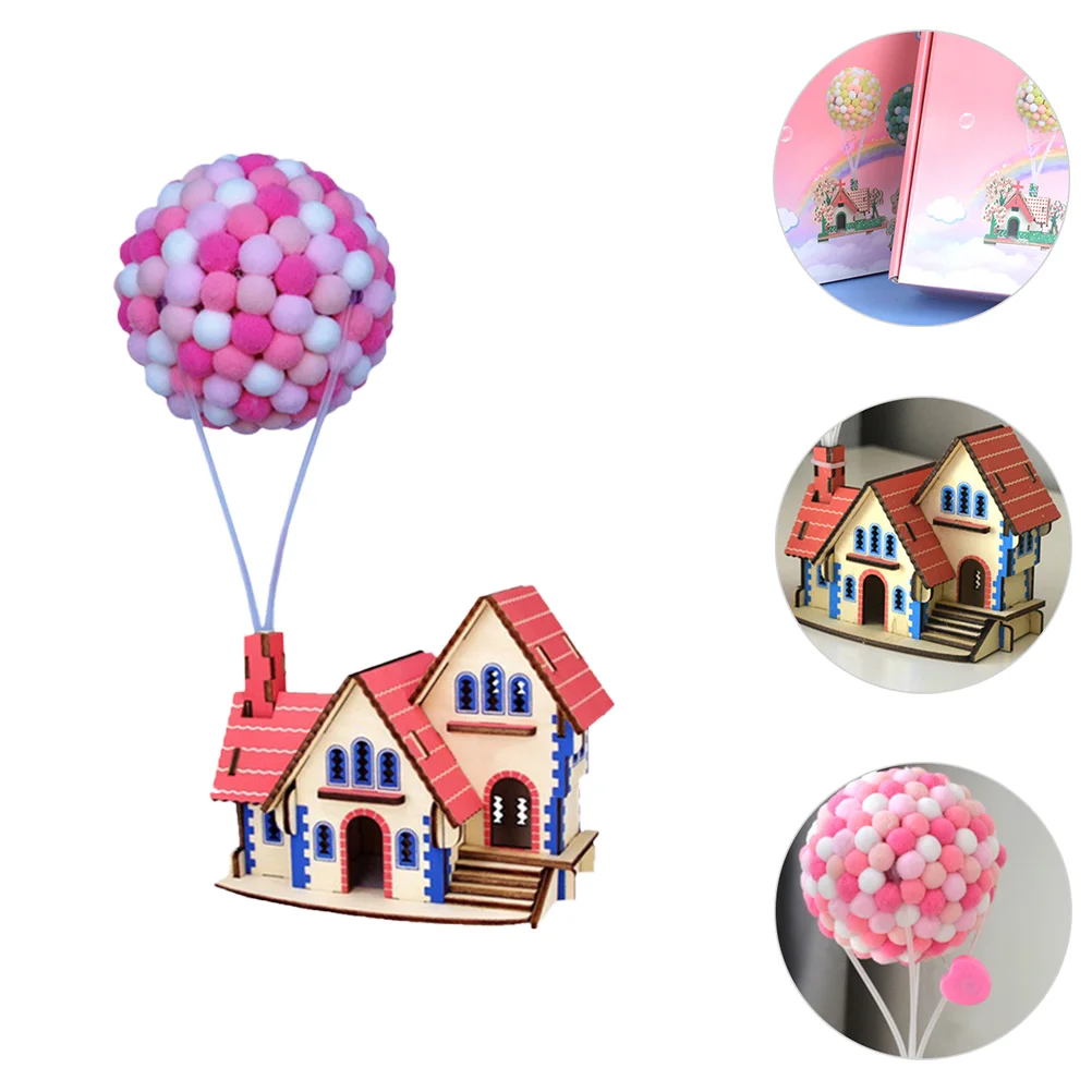 

1 набор, Детский развивающий 3D-Пазл «сделай сам» с подсветкой