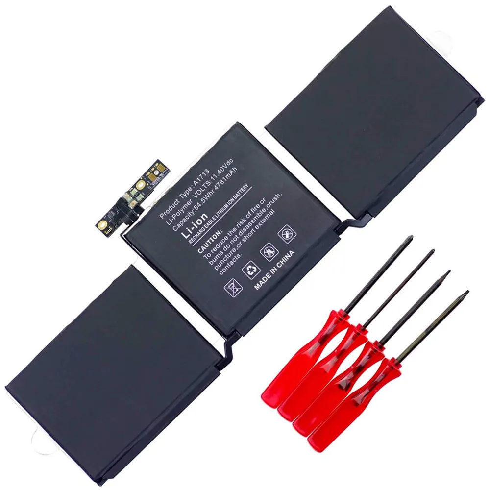 Аккумулятор A1713 для Macbook Pro Retina 13 3 '' аккумулятор A1708 MLL42CH/A MLUQ2CH/A совместим с
