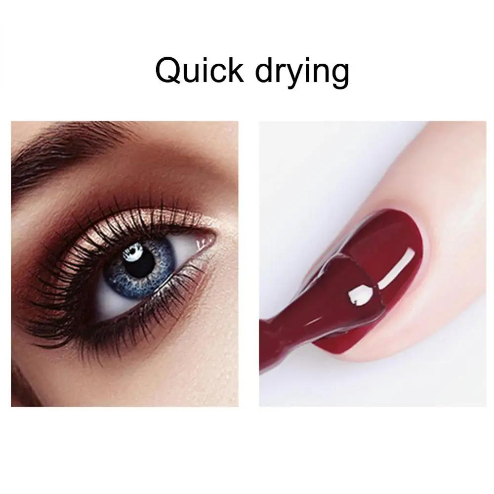 Сушилка для ногтей с подзарядкой от USB зеркалом макияжа вентилятором клеем