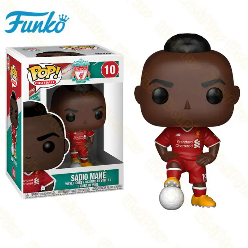 With box-10SadioMane FUNKO POP, Чемпионат мира по футболу, звезда футбола, robero Manisa RACH, спортивная звезда, фигурка, Коллекционная модель, игрушки для фанатов - Цвет: With box-10SadioMane
