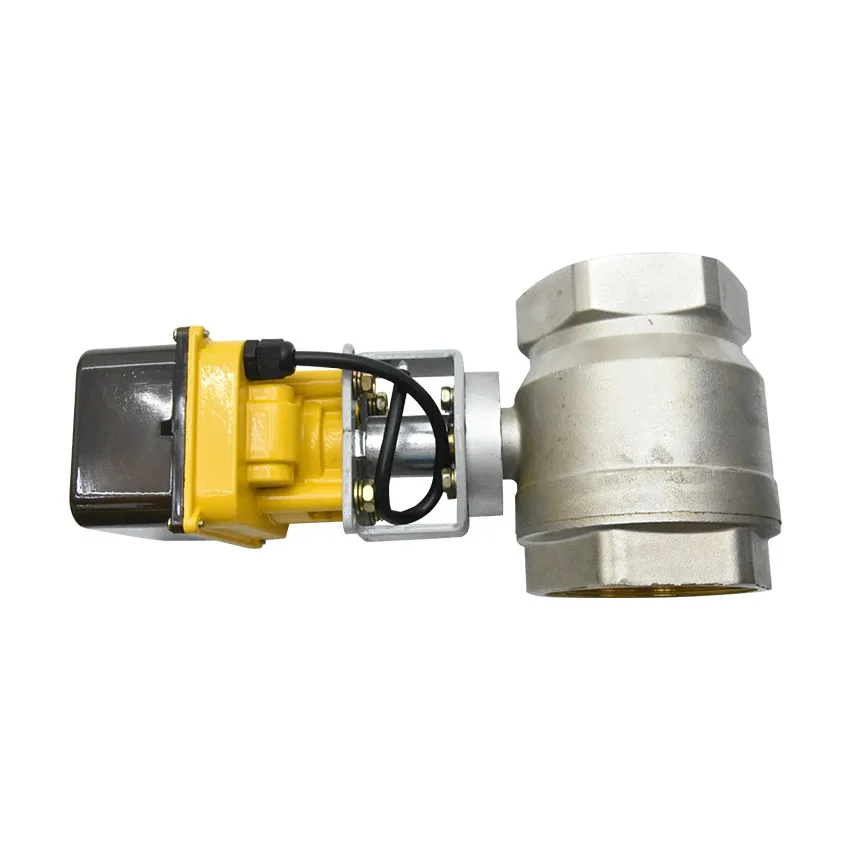 Шаровой кран DN80 из медного сплава маленький Электрический шаровой кран/привод