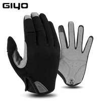 giyo winter sports full finger cycling gloves for fishing gym or mtb bike non slip cloth cycling gloves for men women