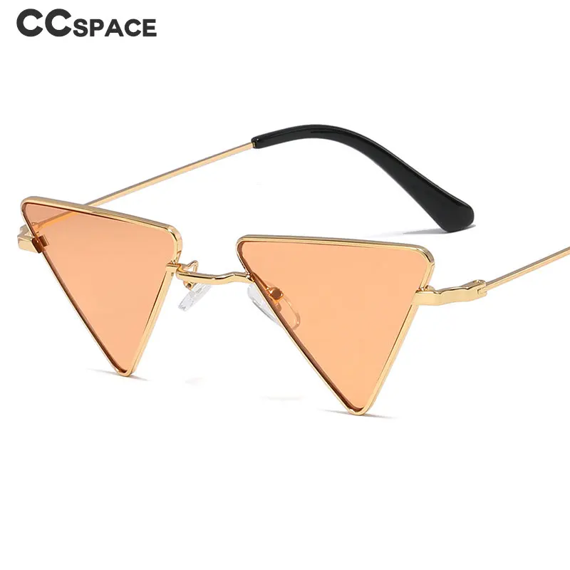 45957 металлическая рамка треугольные солнечные очки мужские и женские модные