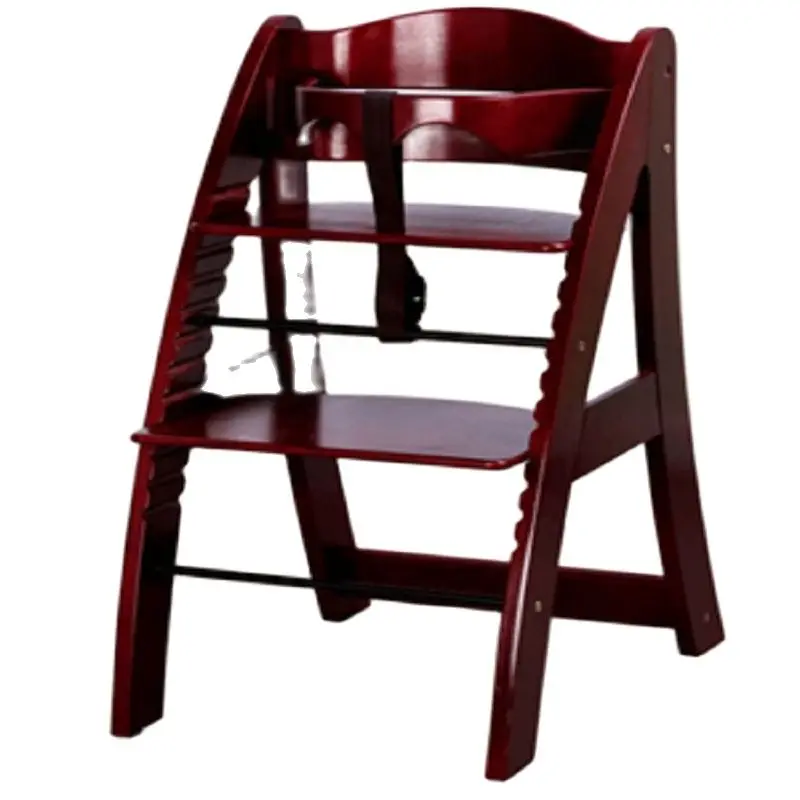 

Обеденный стул из массива дерева многофункционального типа, детское кресло, большой детский обеденный стул, высокий стул регулируемый по в...