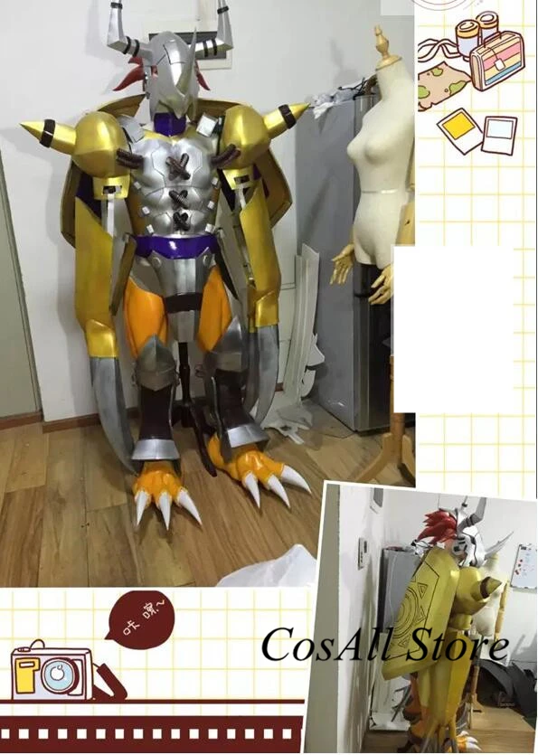 War Greymon костюм для косплея полный комплект индивидуальный заказ косплей