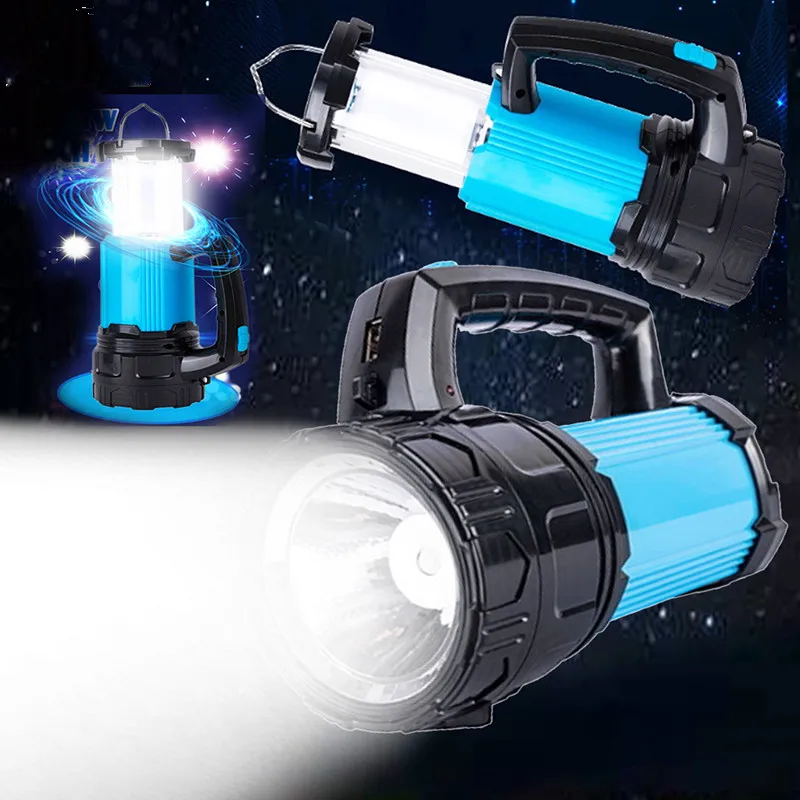 Перезаряжаемый ручной фонарь для кемпинга поисковый светильник флэш