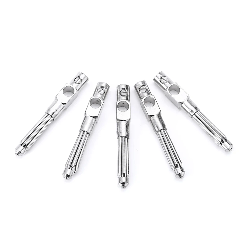 10 шт. Электрический красный черный 4 мм разъем типа банан Mayitr медный безшнековый