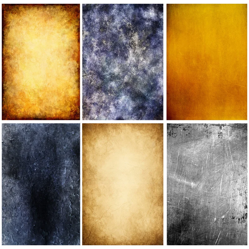 

SHENGYONGBAO Abstract Vintage Texture Portrait Photography Backdrops Studio Props Gradient Photo Backgrounds 2021112CN-03