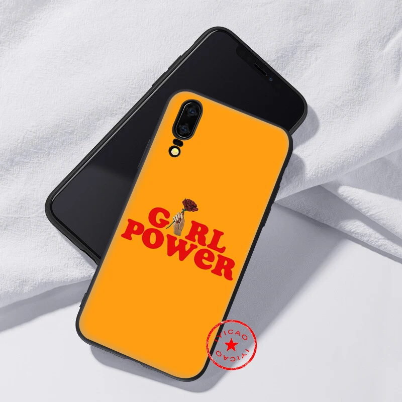 IYICAO Grl Pwr Girl Power Soft Case for Huawei P30 P20 P10 P9 P8 Lite Pro P Samrt Z Plus 2019 2018 2017 2016 2015 |