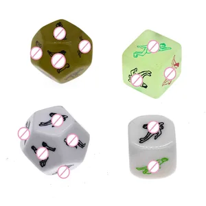 4 Pcs Funny Crap Humour Gambling Sex Toys for Couple Sex Dice Erotic Toys Love Posture Guide Adult Games