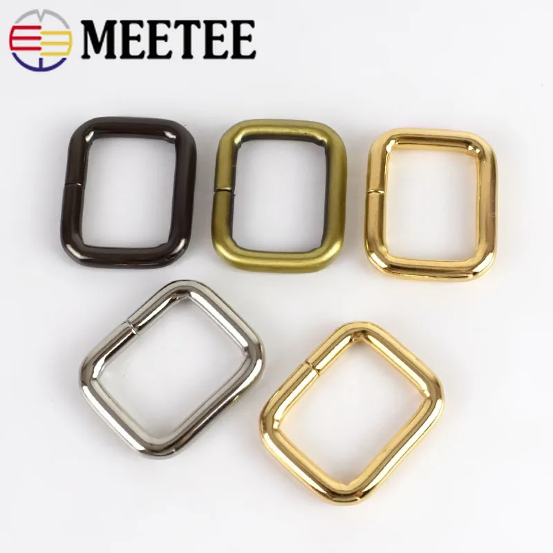 10/30 шт 25 мм прямоугольные металлические пряжки ремня пряжка с лентой сумка замком