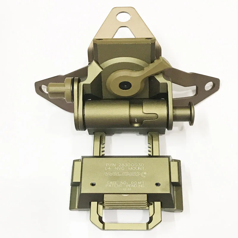 Тактический Алюминий L4G30 Ночное видение очки автомобильное крепление быстро