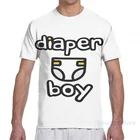 Подгузник для мальчиков ABDL MDLB Мужская футболка для женщин с принтом по всей длине модная футболка для девочек топы для мальчиков футболки с коротким рукавом футболки