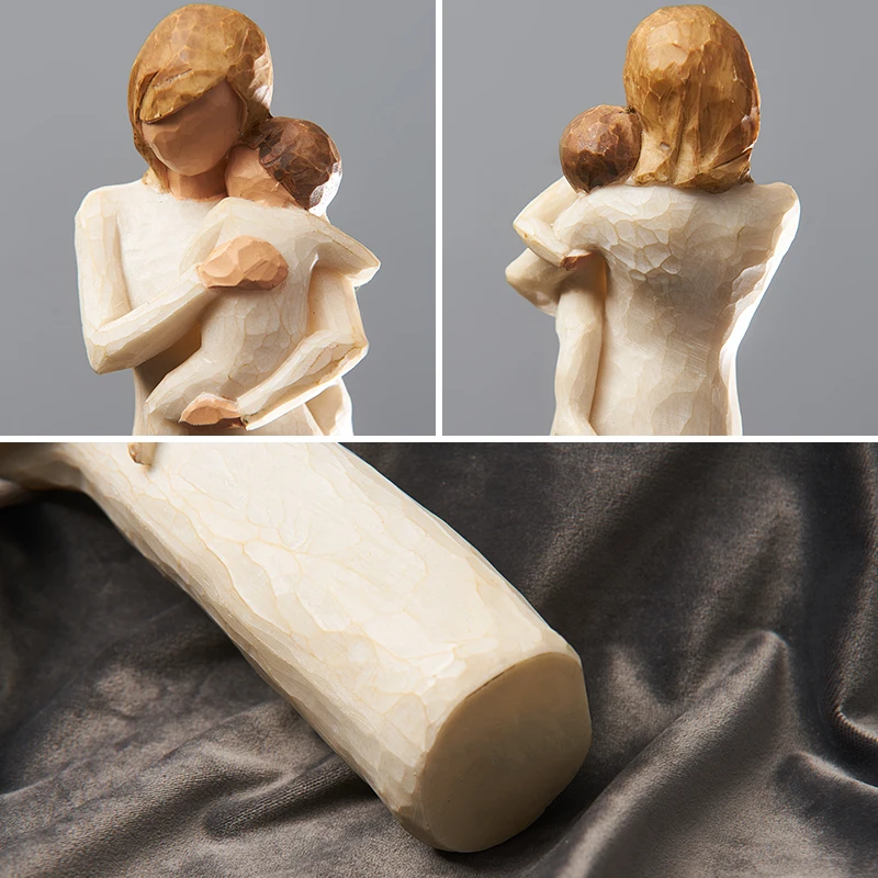 

NORDIC MODERN HOME DECORATIVE FIGURES SCANDINAVIAN HOUSE DECOR HOUSE DECORATION STATUETTES RESIN MINIACTURE ART FAMILY FIGURINES