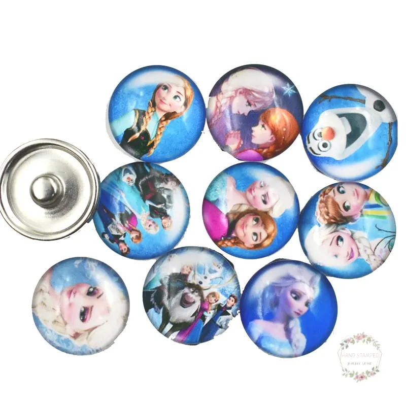 30 шт. смешанные очаровательные украшения принцессы Анны и Эльзы для девочек DIY