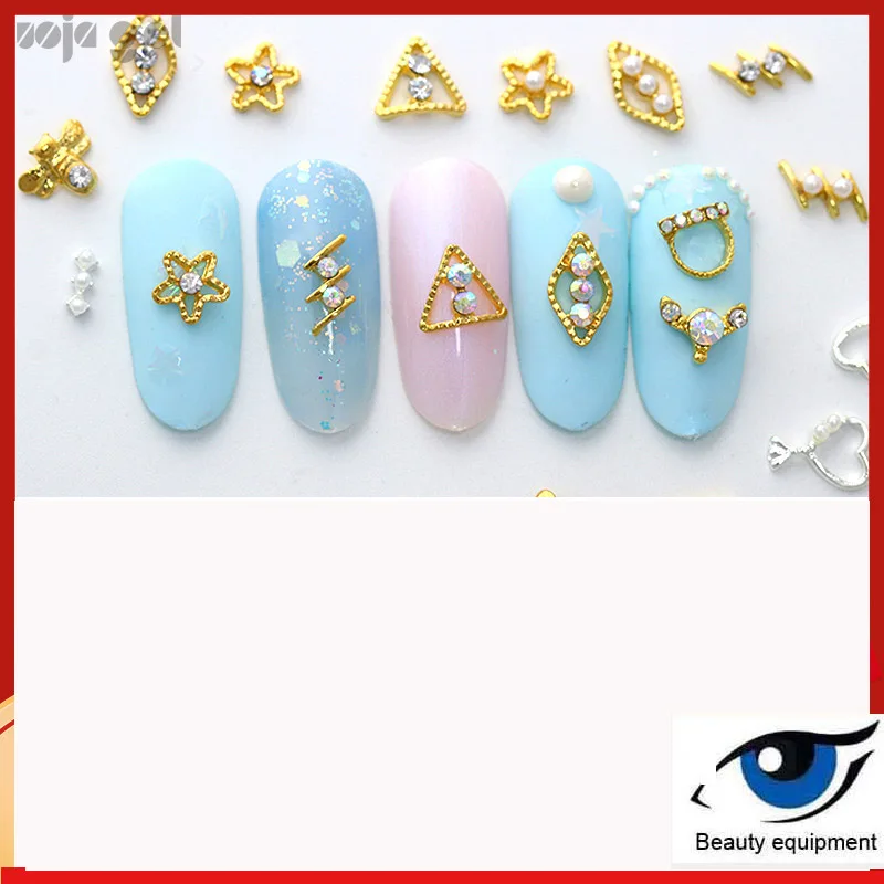 Японский простой дикий гвоздь флэш Алмазный Сплав симфония ногтей алмазный