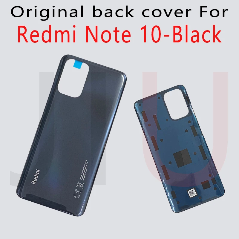Оригинальная крышка батарейного отсека для Xiaomi Redmi Note 10 note 10s | Мобильные телефоны