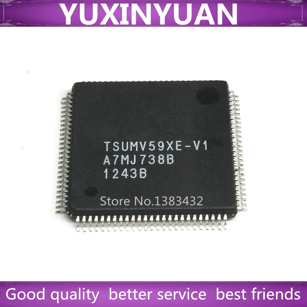 

1PCS TSUMV59XE-V1 TSUMV59XE QFP100