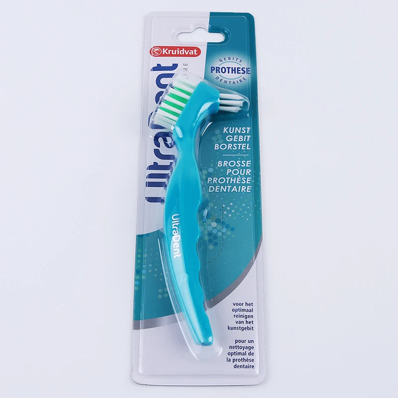 

New Fashion Unisex Denture Dedicated Brush Toothbrush Hot Sale Dual Brush Heads Eco Friendly Toothbrush High Quality 1PC