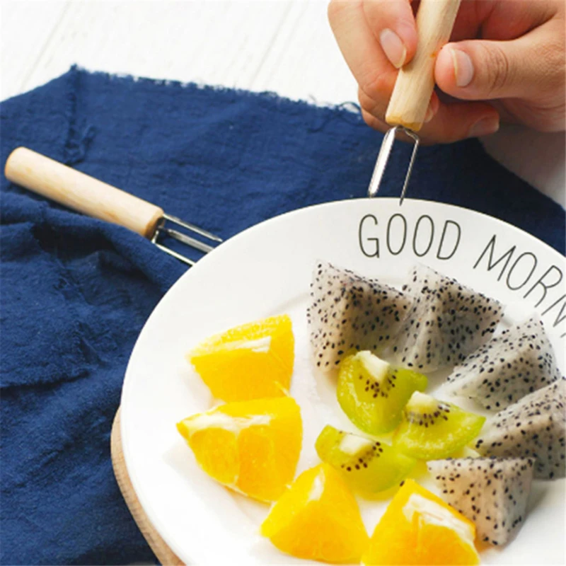 Вилки для барбекю кукурузы вилки еды игла обжарки вилка говядины колбасы фруктов