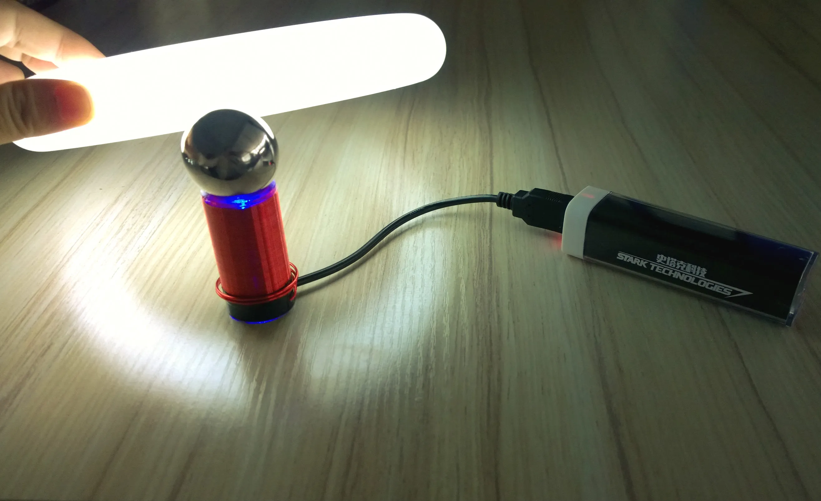 1 Вт 5 В Минимальная Тесла катушка мини Тесла катушка без power Bank