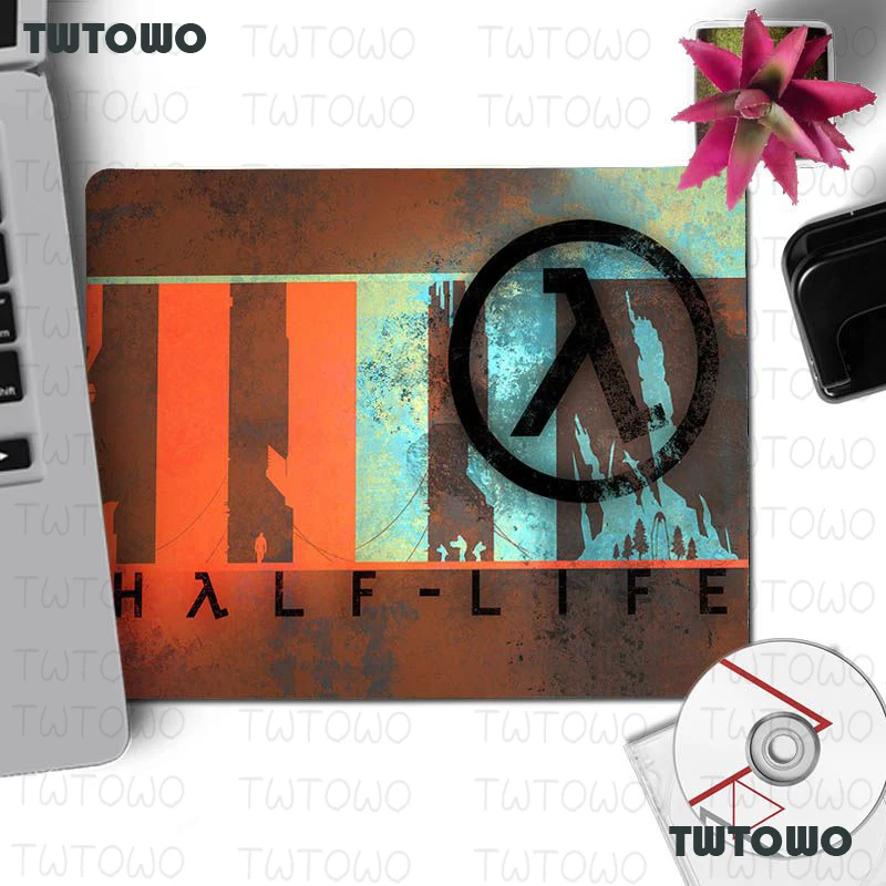 Новые поступления удобный небольшой коврик для мыши Half Life игровой гладкий письма