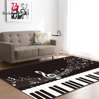 bubble kiss nordic style carpet for living room soft flannel bed room floor mat home decoration white black piano keyboard rugs