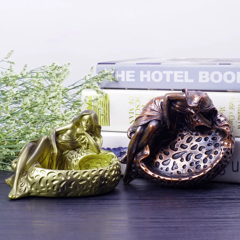 

Whiyou Смола креативная Красивая пепельница украшение для автомобиля украшение для дома подарки на день Святого Валентина