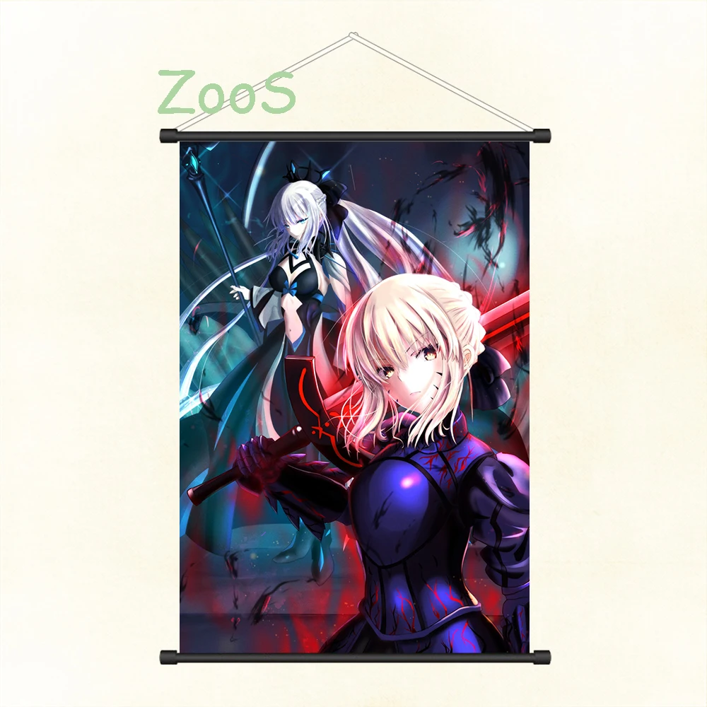ZOOS FGO Fate/Grand Order декор саблей фотография фотообои Мультяшные комиксы постер холст