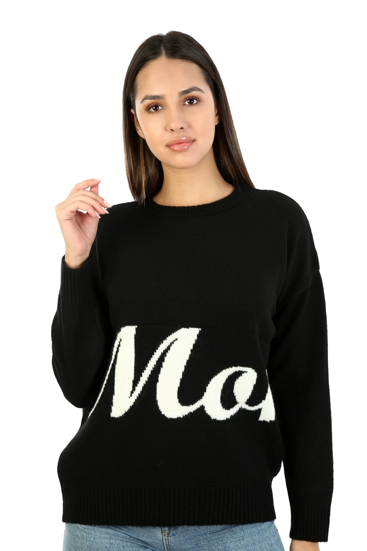 

BIKE COLLAR MONDAY WOMEN KNITWEAR SWEATER