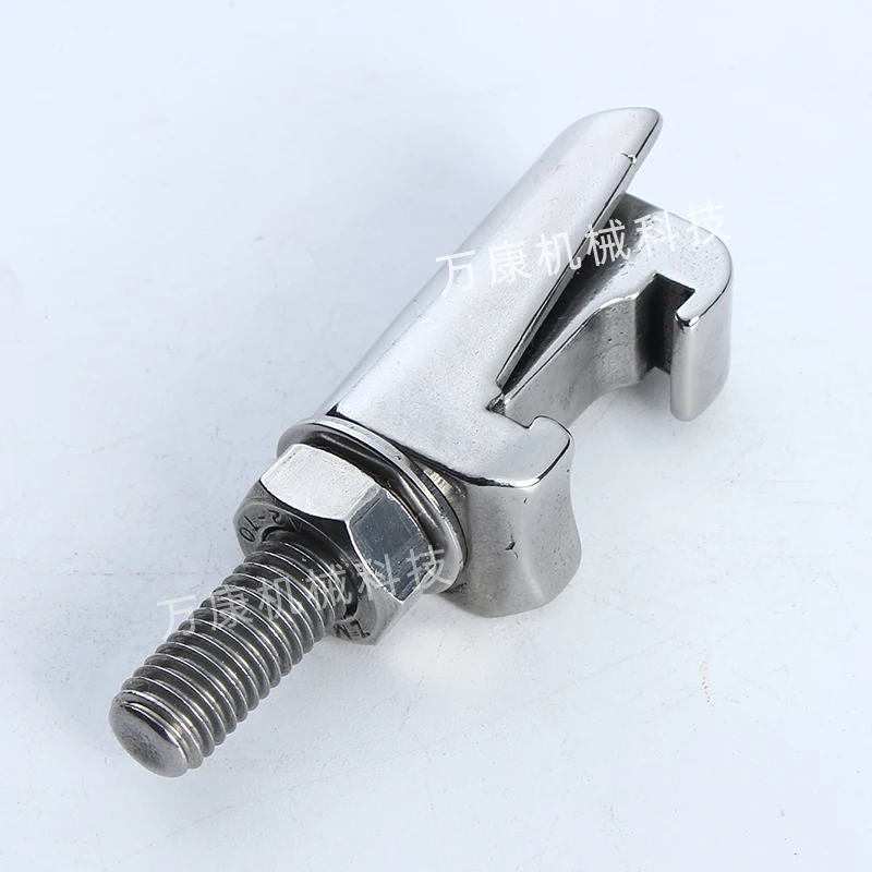 

Customized Stainless Steel Hook Head Bolt Vacuum Bilateral Claw ISO Flange Caliper Hook Nail Buckle M8M10M12 Extension Clip