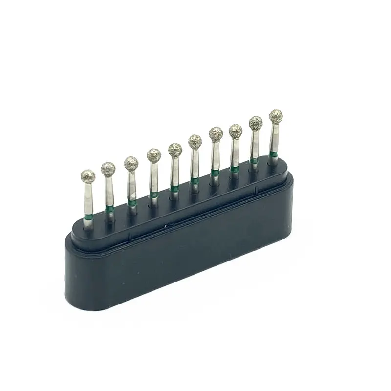 BR-30C Стоматологические алмазные боры с круглой головкой для высокоскоростного