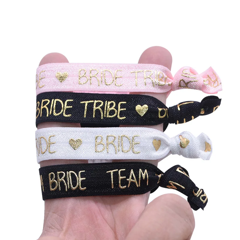 Команда невесты To Be Tribe ручная лента девичник для вечеринки атласный этикет