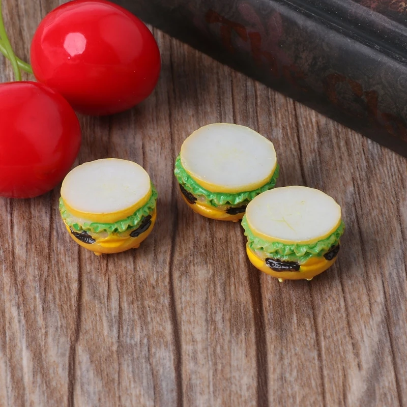 

1:12 Hamburger DIY Craft Miniature Food Dollhouse Accessory Decoration 203E