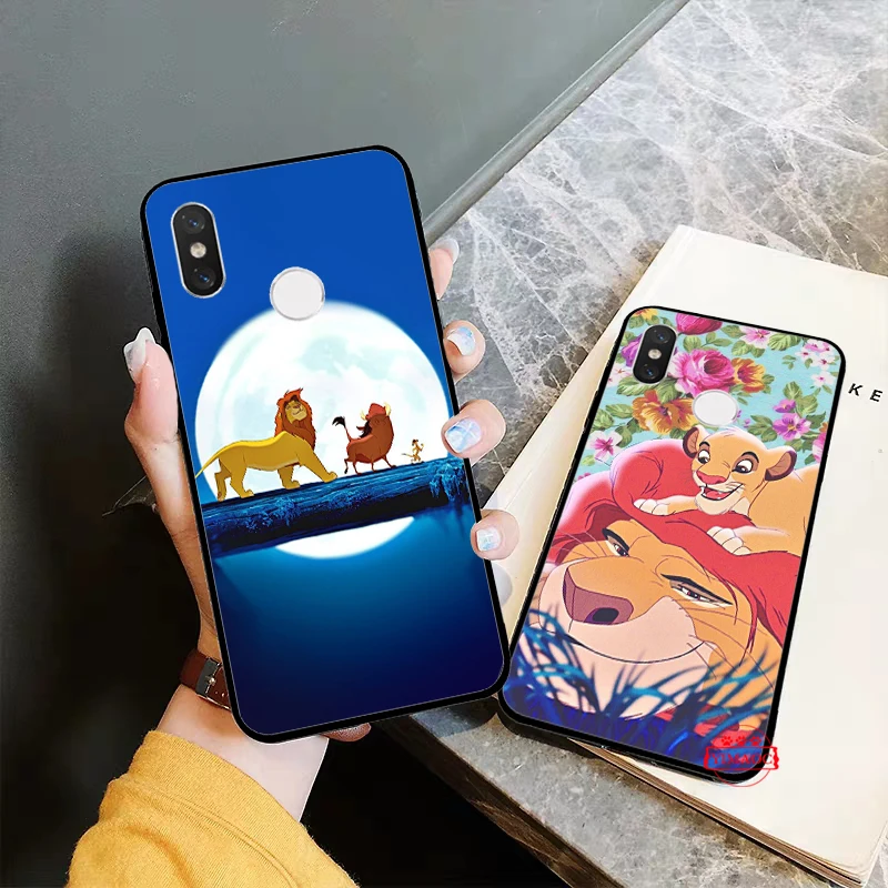 Мягкий силиконовый чехол с изображением Льва короля кота Simba для Redmi 4A 4X5 Plus 5A 6 Pro 6A