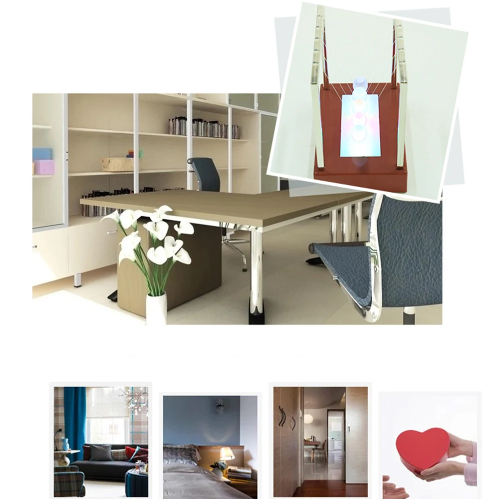 

LED Creative Luminou Newton Balance Ball New Strange Stainless Steel Perpetual Motion Craft Gift Office Bedroom Desktop Decorate