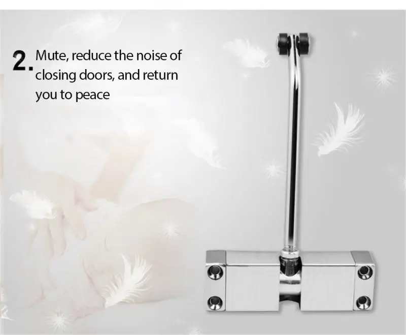 Доводчик дверной автоматический из нержавеющей стали 30 кг | Обустройство дома