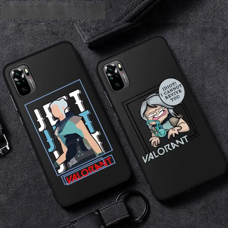 

Valorant Phone Case For Xiaomi Mi Redmi Note 7 8 9 pro 8T 9T 9S 9A 10 Lite pro
